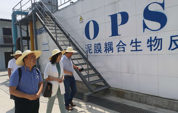 李松珊董事長調研水環境治理事業部項目